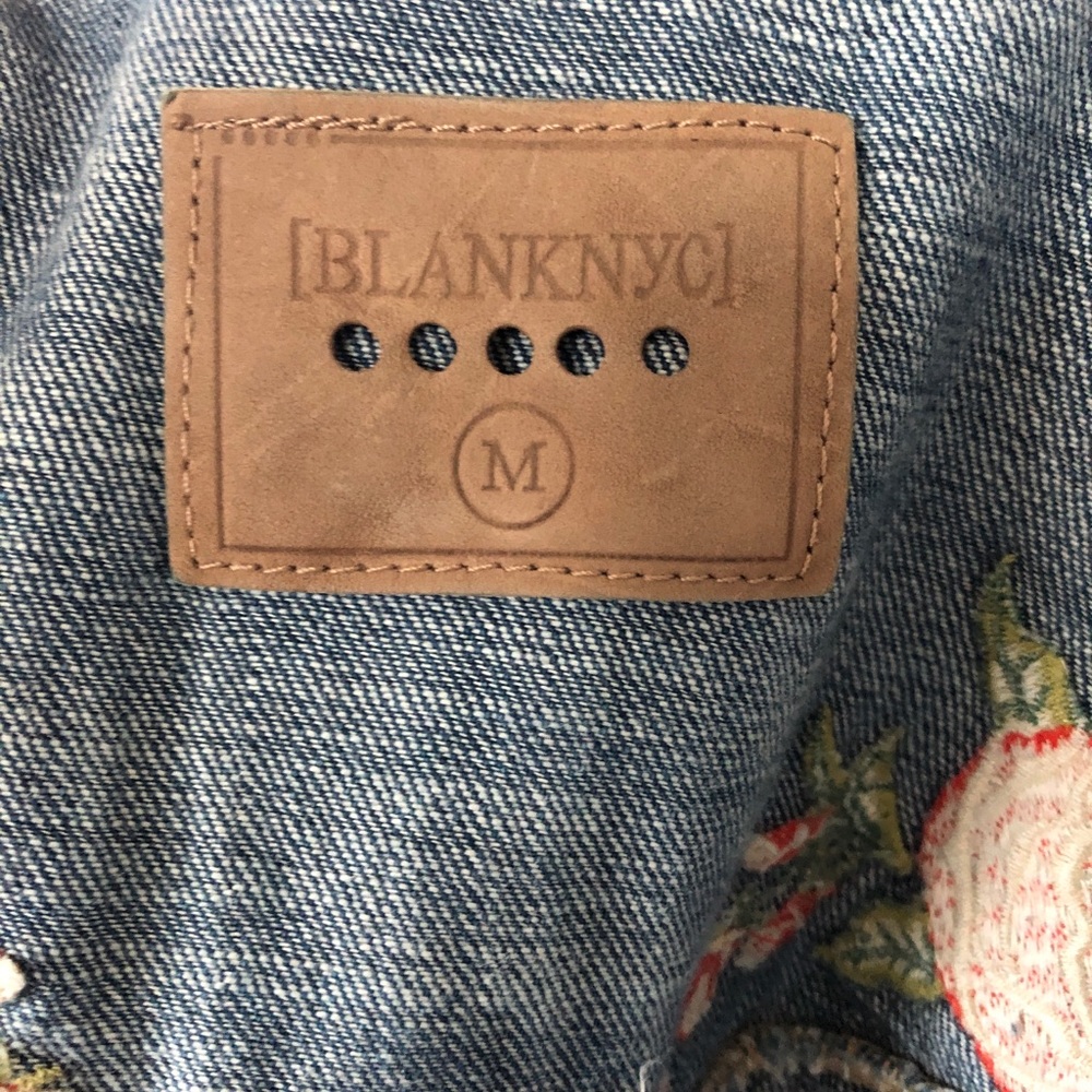 Embroidered denim jacket - Picture 6 of 6